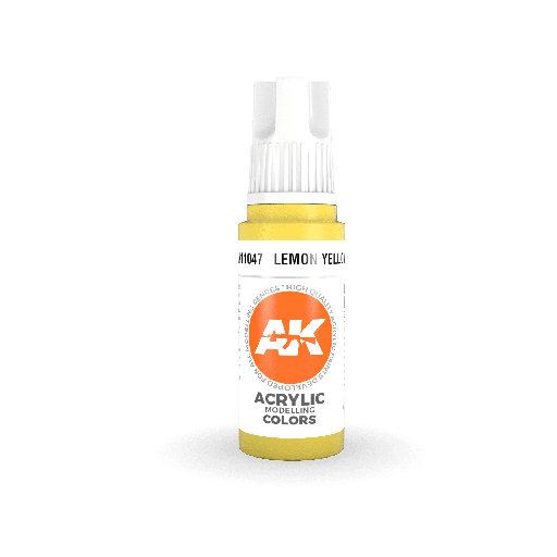 [ AK11047 ] Ak-interactive Acrylics 3GEN Lemon Yellow 17ml