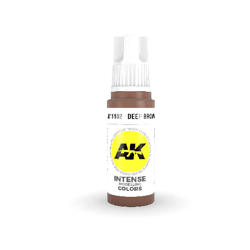 [ AK11102 ] Ak-interactive Acrylics 3GEN Deep Brown 17ml