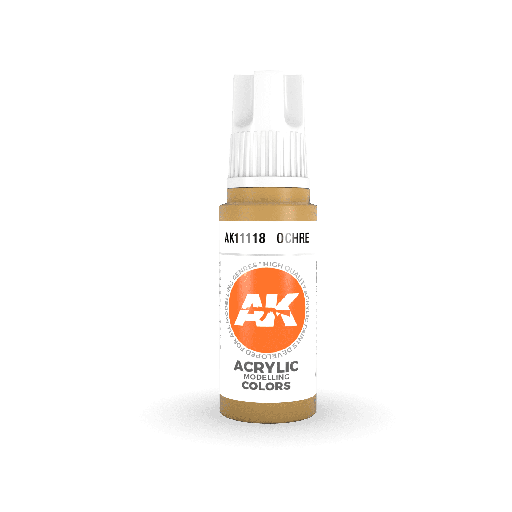 [ AK11118 ] Ak-interactive Acrylics 3GEN Ocher 17ml