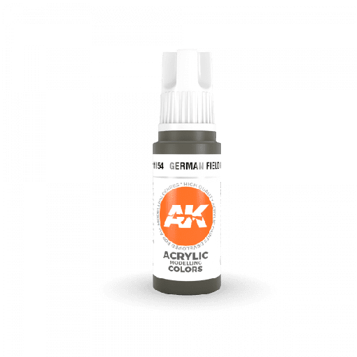 [ AK11154 ] Ak-interactive Acrylics 3GEN German Field Grey 17ml