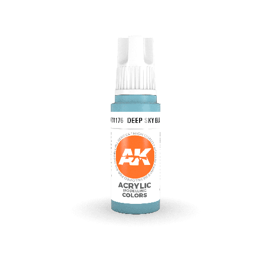 [ AK11176 ] Ak-interactive Acrylics 3GEN Deep Sky Blue 17ml