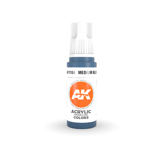 [ AK11184 ] Ak-interactive Acrylics 3GEN Medium Blue 17ml