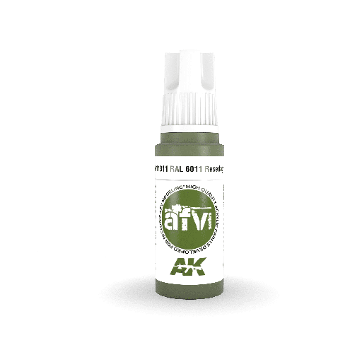 [ AK11311 ] Ak-interactive Acrylics 3GEN RAL 6011 Resedagrün