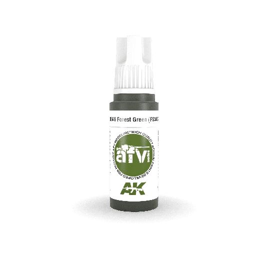 [ AK11346 ] Ak-interactive Acrylics 3GEN Forest Green (FS34079)