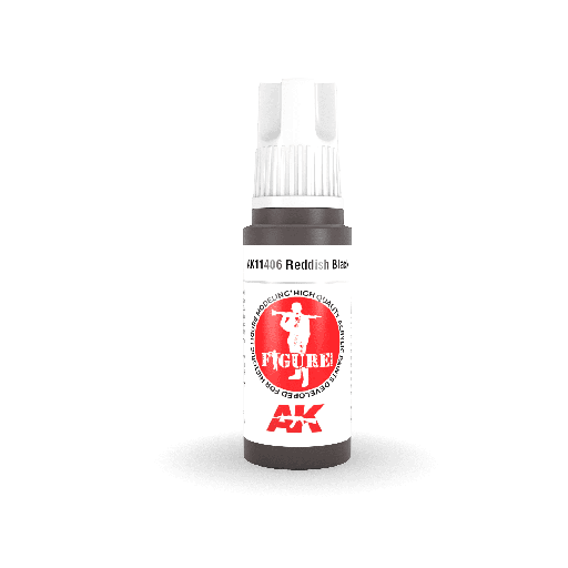 [ AK11406 ] Ak-interactive Acrylics 3GEN Reddish Black 