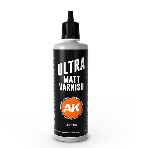 [ AK11252 ] Ak-interactive Acrylics 3GEN ULTRA MATT VARNISH 100 ml