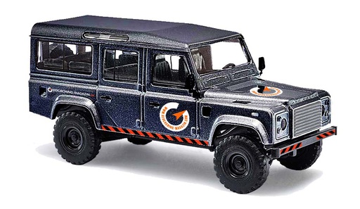 [ BUSCH50326 ] Busch Land Rover Defender Geocaching Cachemobil 1983 1/87