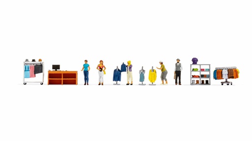 [ NO16241 ] Figuren Set " Modehuis "