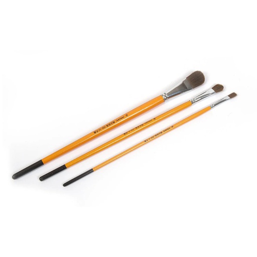 [ OCCRE10511 ] Occre 3 penselen met lange steel