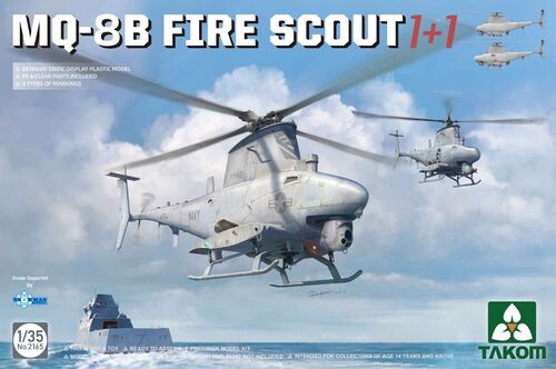 [ TAKOM2165 ] Takom MQ-8B fire scout 1+1 1/35