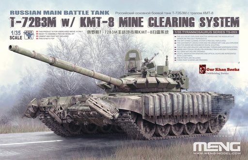 [ MENGTS-053 ] Meng T-72B3M w/ KMT-8 Mine Clearing System 1/35
