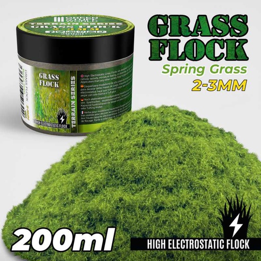 [ GSW11144 ] Green Stuff World Statische Gras Vlok 2-3mm - LENTE GRAS - 200 ml