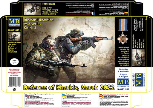 [ MB35225 ] Masterbox Defence of Kharkiv, March 2022 1/35