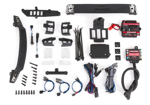 [ TRX-8085X ] Traxxas Pro Scale LED light set, TRX-4 Sport, complete with power module (contains headlights, tail lights, & distribution block) (fits #8111 or #8112 body) - TRX8085X