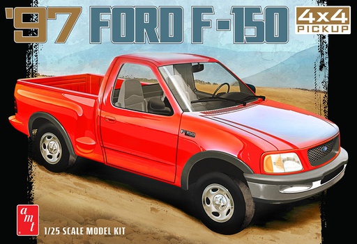 [ AMT1367 ] AMT '97 Ford F-150 4x4 Pickup 1/25