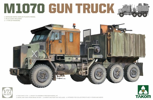 [ TAKOM5019 ] Takom M1070 Gun Truck 1/72