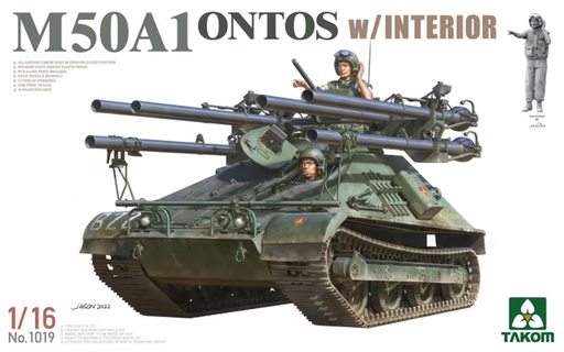 [ TAKOM1019 ] Takom M50A1 Ontos w/interior 1/16