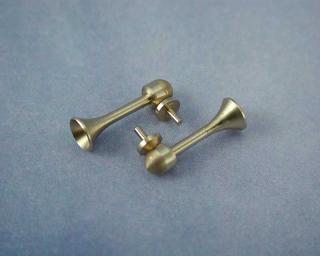 [ KR63107 ] Krick signal horn, metal, 5 x 15 mm (2 pcs)
