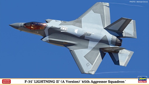 [ HAS02420 ] Hasegawa F-35 Lightning II (A Version) '65th Aggressor Squadron 1/72