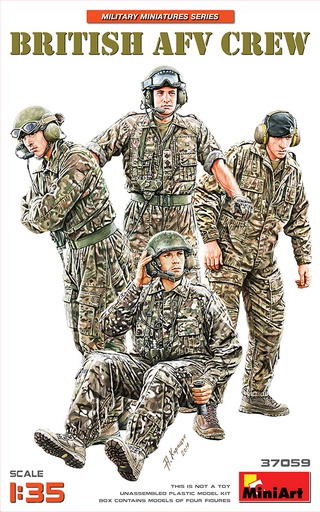 [ MINIART37059 ] Miniart British AFV crew