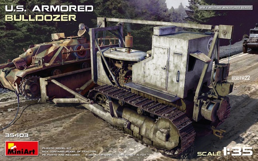 [ MINIART35403 ] Miniart U.S. Armored Bulldozer 1/35
