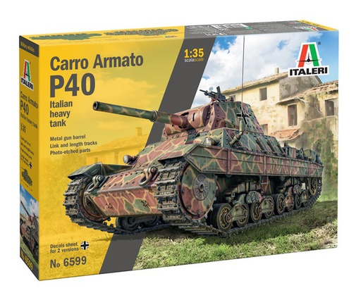 [ ITA-6599 ] Italeri Carro Armato P40 1/35