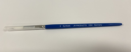 [ PENSEELBLPU8 ] JR Products 1094 Synthetisch haar penseel 8, rond handvat (1st)
