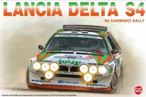 [ NU-PN24005 ] Nunu model kit Lancia Delta S4 '86 sanremo rally 1/24