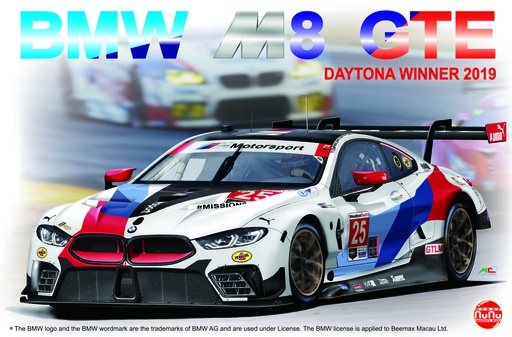 [ NU-PN24010 ] Nunu model kit BMW M8 GTE Daytona 2019 winner 1/24