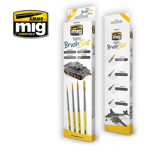 [ MIG7602 ] Ammo brush set starter set 4pcs