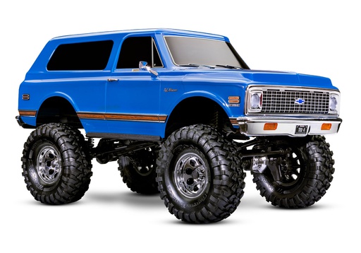 [ TRX-92086-4BLUE ] Traxxas TRX-4 1972 Chevrolet blazer high trail edition - Blue - TRX92086-4BLUE