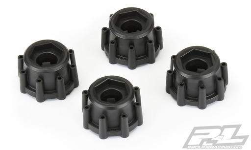 [ PR6345-00 ] Proline 8x32 to 17mm Hex adapters for 8x32 3.8&quot; wheels