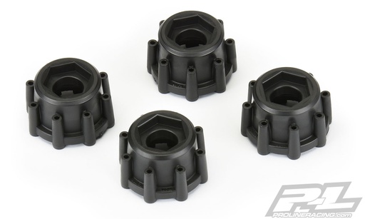 [ PR6345-00 ] Proline 8x32 to 17mm Hex adapters for 8x32 3.8" wheels