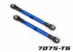 [ TRX-6742X ] Traxxas  Toe links (TUBES blue-anodized, 7075-T6 aluminum, stronger than titanium) (87mm) (2)/ rod ends (4) aluminum wrench (1) - TRX6742X