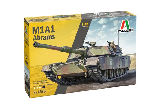 [ ITA-6596S ] Italeri M1A1 Abrams 1/35