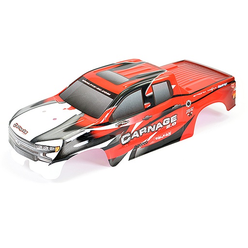 [ FTX6345R ] FTX CARNAGE 2.0 RED PRINTED BODYSHELL