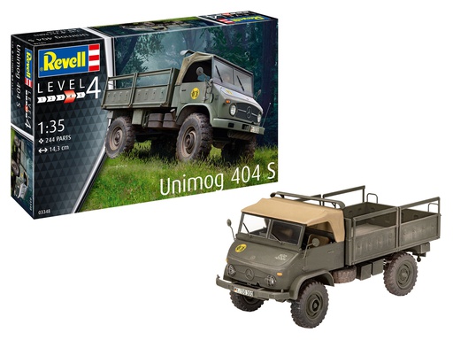 [ RE03348 ] Revell Unimog 404 S 1/35