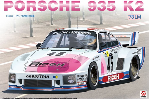 [ BX24025 ] Beemax no°35 Porsche 935 K2 Lemans 1978 no