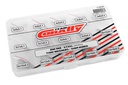 [ PROC-38520 ] Team Corally - Shim Ring Set Steel - 15 Sizes - 375 st
