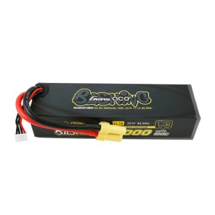 [ GEA8K3S10E5GT ] Gens ace 8000mAh 11.1V 100C 3S1P Lipo Battery Pack with EC5-Bashing Series