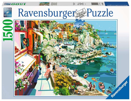 [ RAV169535 ] Ravensburger puzzel Romantiek in Cinque Terre (1500 stukjes)