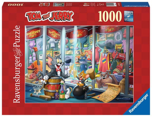 [ RAV169252 ] Ravensburger puzzel Tom and Jerry Hall Of Fame (1000 stukjes)