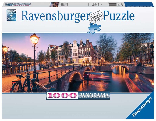 [ RAV167524 ] Ravensburger puzzel Avond in Amsterdam (1000 stukjes)