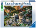 [ RAV165988 ] Ravensburger puzzel Wolven in de lente (1500 stukjes)