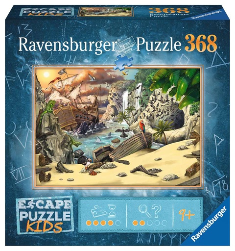 [ RAV129650 ] Ravensburger puzzel escape kids Pirates (368 stukjes)