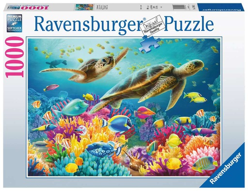 [ RAV170852 ] Ravensburger puzzel Blauwe onderwaterwereld (1000 stukjes)