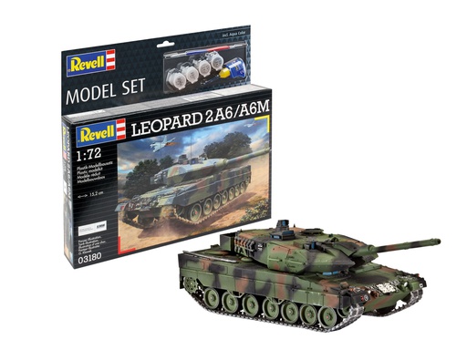[ RE63180 ] Revell Leopard 2A6/A6M 1/72 Starterset