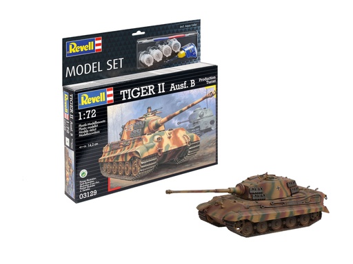[ RE63129 ] Revell Tiger II Ausf. B 1/72 Starterset
