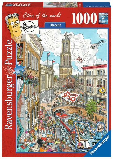 [ RAV173037 ] Ravensburger puzzel Fleroux Utrecht (1000 stukjes)
