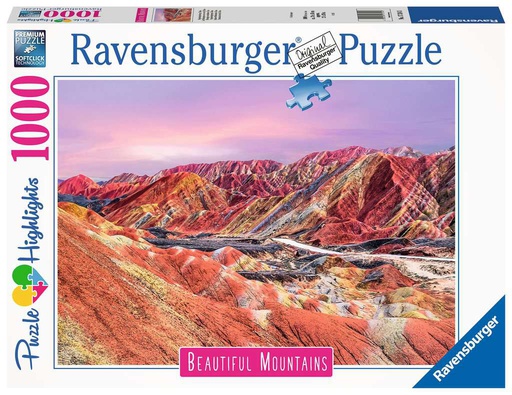 [ RAV173143 ] Ravensburger puzzel Regenboogbergen, China (1000 stukjes)